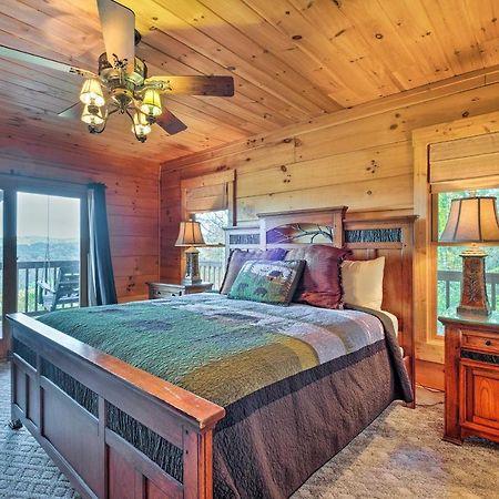 セバービル Pigeon Forge Cabin With Brand New Hot Tub And Views!ヴィラ エクステリア 写真