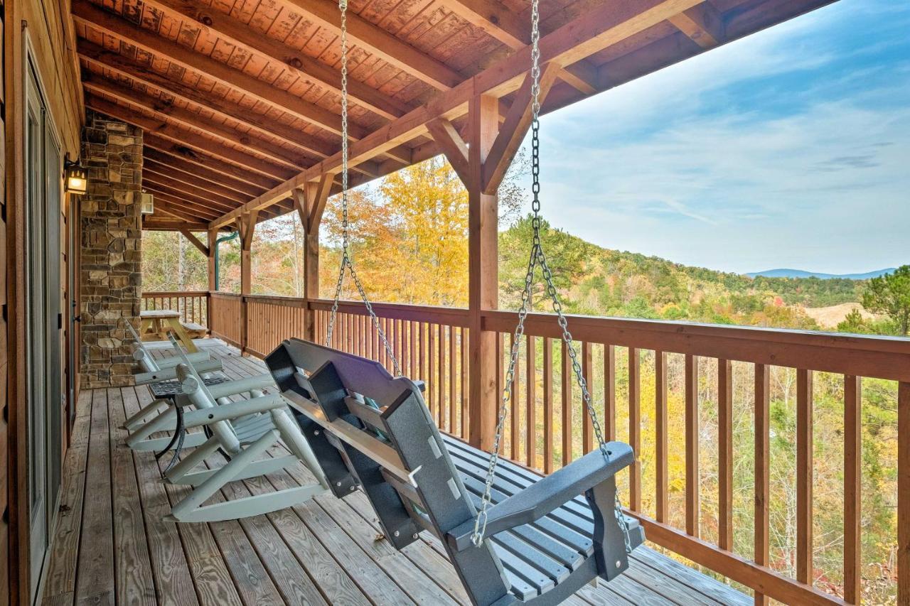 セバービル Pigeon Forge Cabin With Brand New Hot Tub And Views!ヴィラ エクステリア 写真